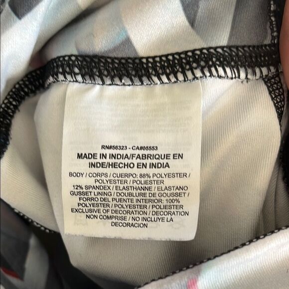 Nike Dri-FIT Multicolor Abstract Leggings - Picture 5 of 7